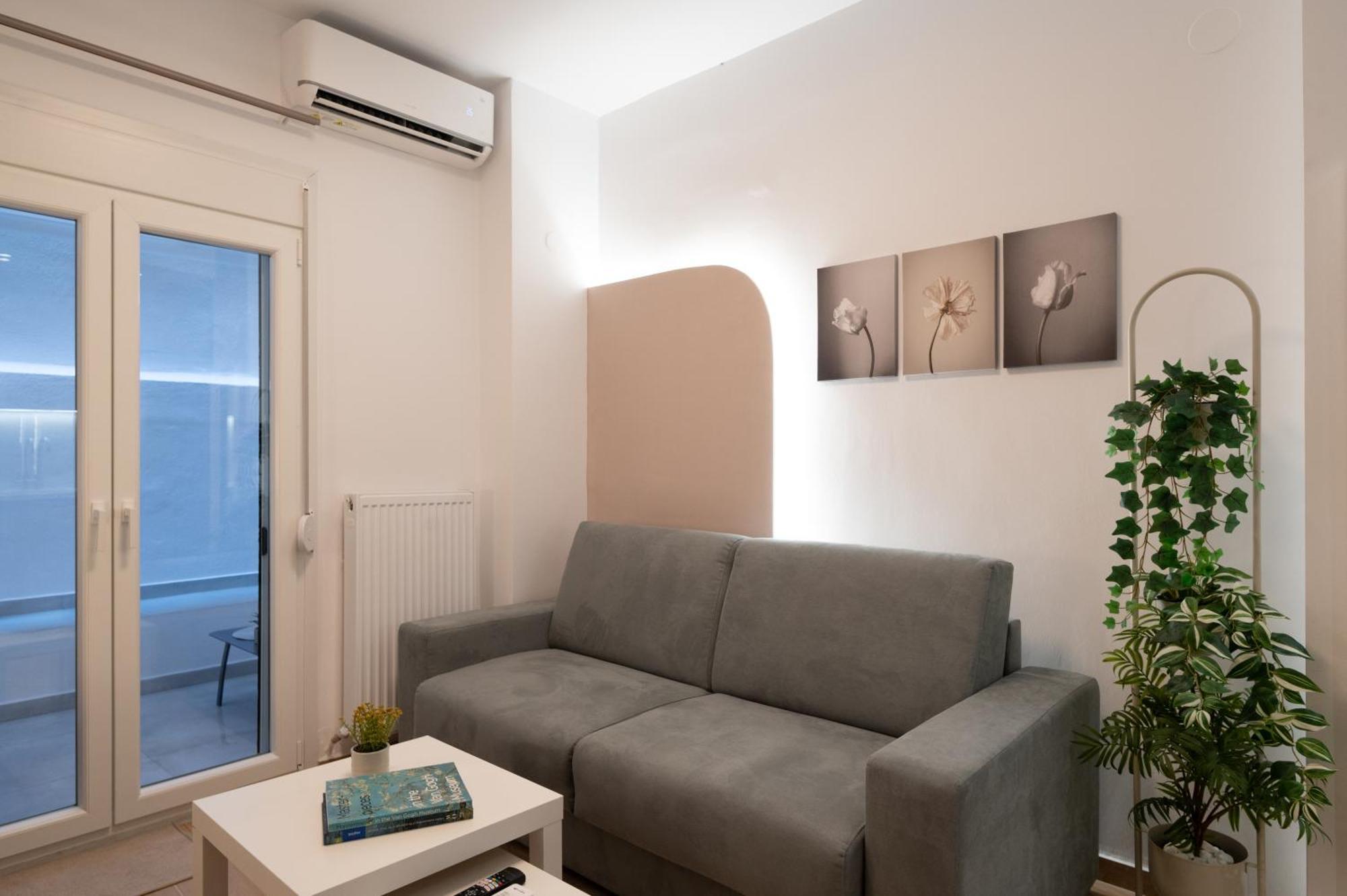 Apartamento Honey Oak & Cream Patio By Nest Tesalónica Exterior foto