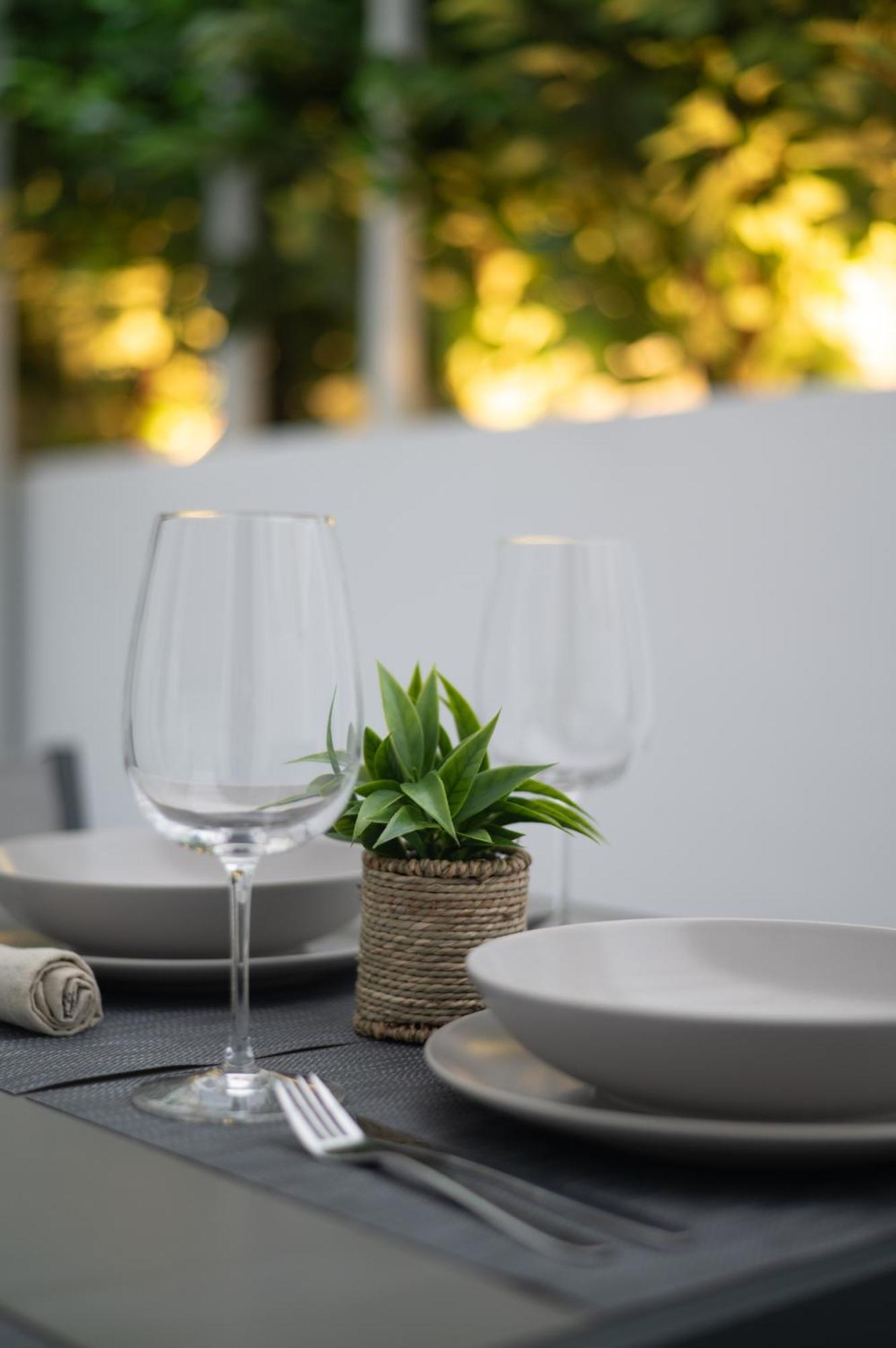 Apartamento Honey Oak & Cream Patio By Nest Tesalónica Exterior foto