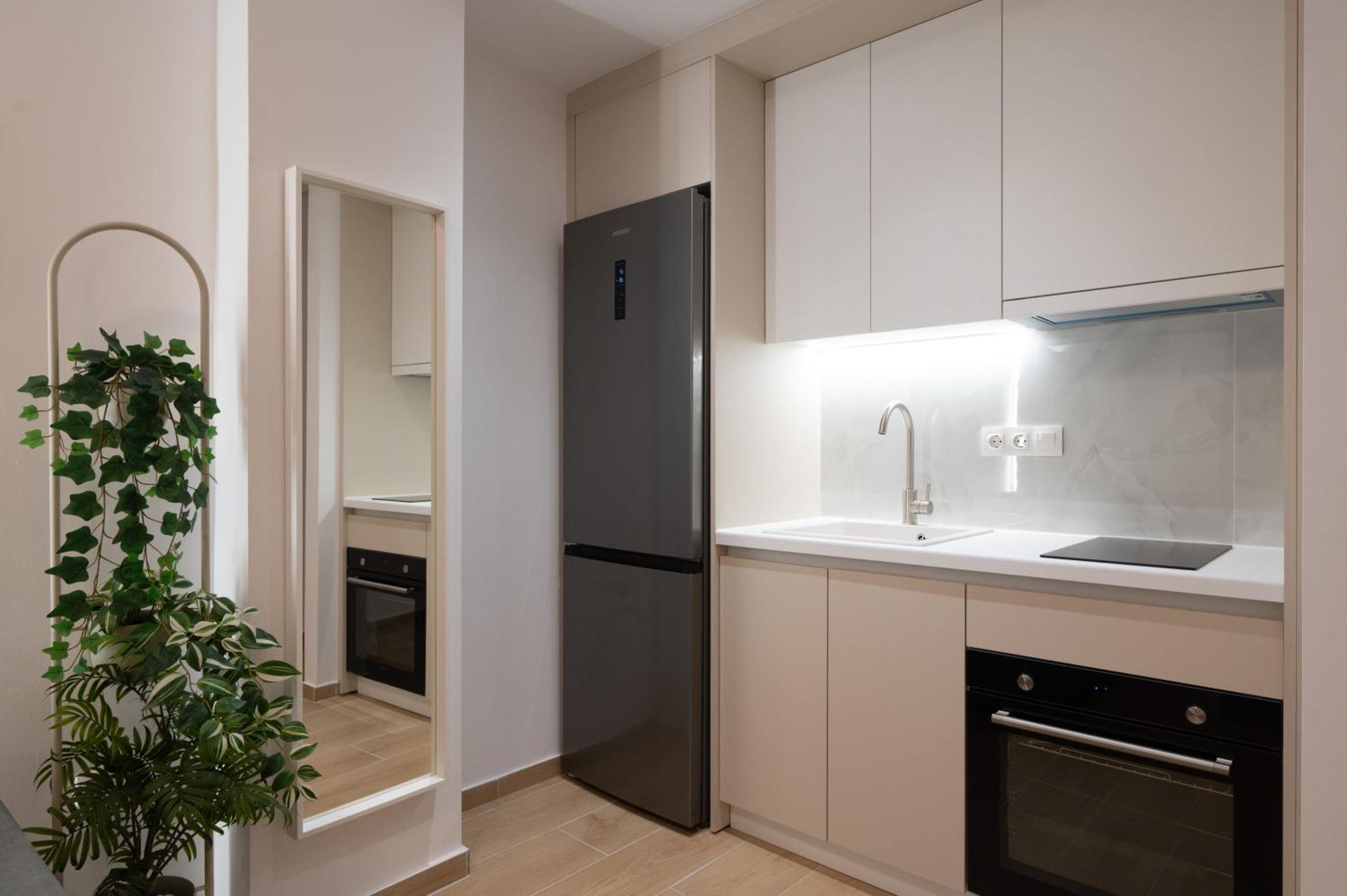Apartamento Honey Oak & Cream Patio By Nest Tesalónica Habitación foto