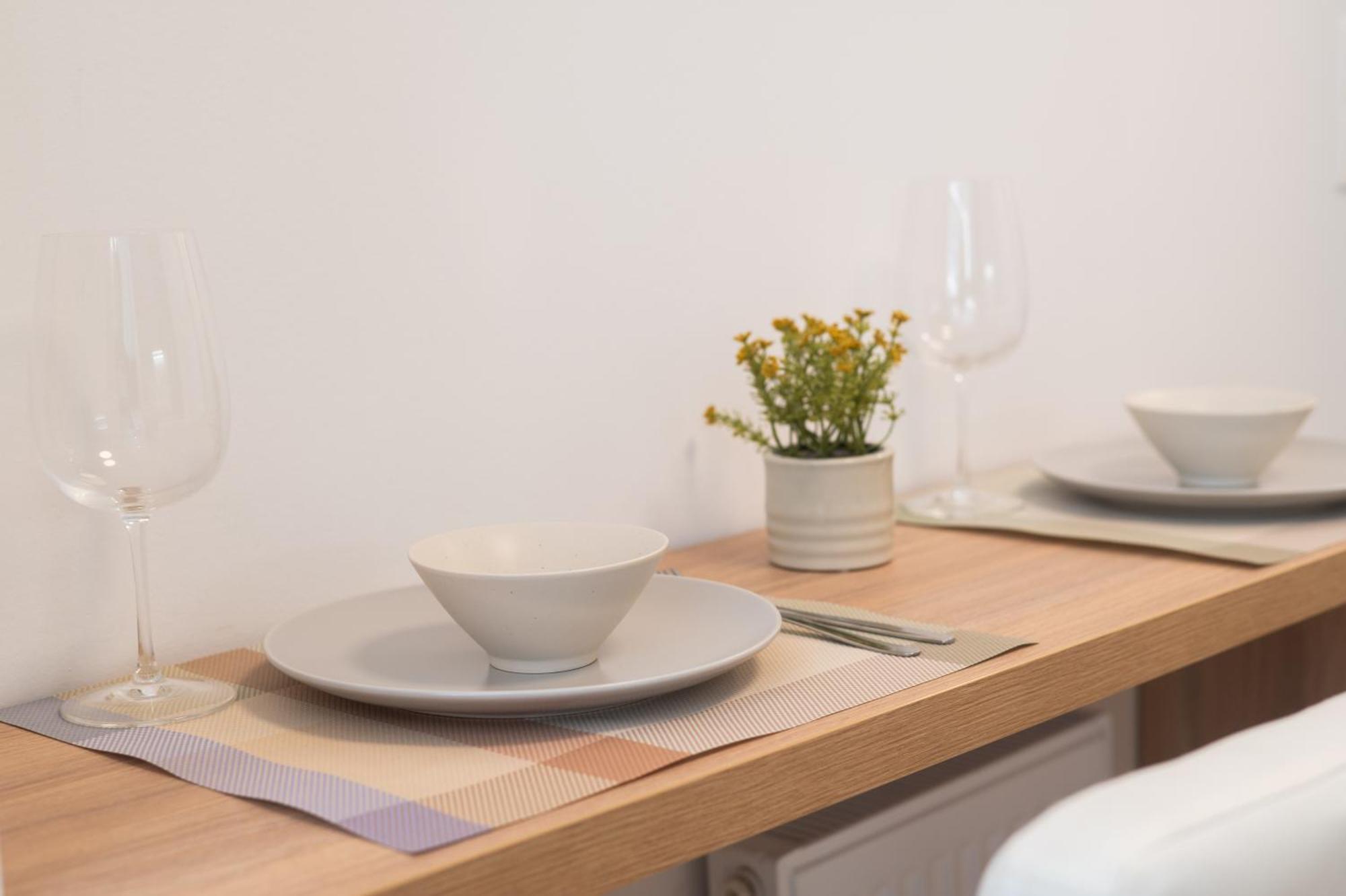 Apartamento Honey Oak & Cream Patio By Nest Tesalónica Habitación foto